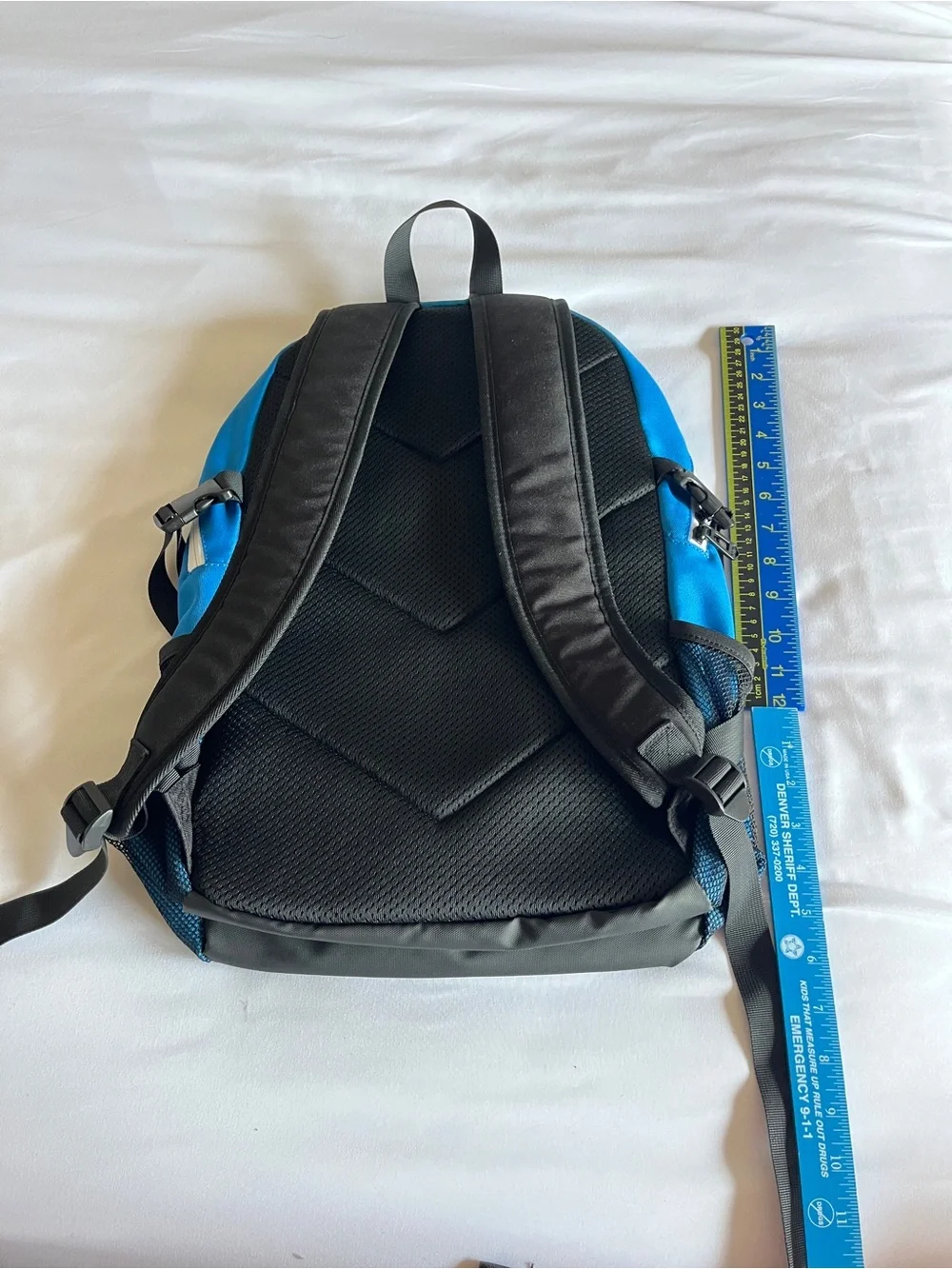 Erke TR1 Blue Sport Backpack Hiking Daypack Tech Travel Bag With Mesh Pockets